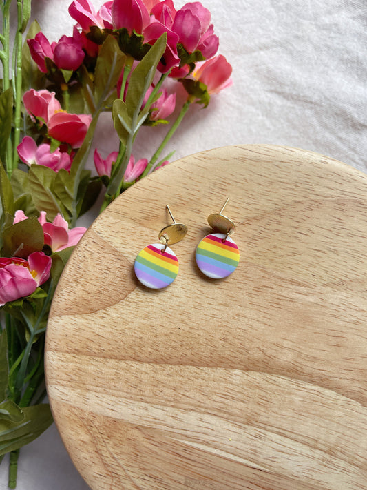 Pride Clay Earrings