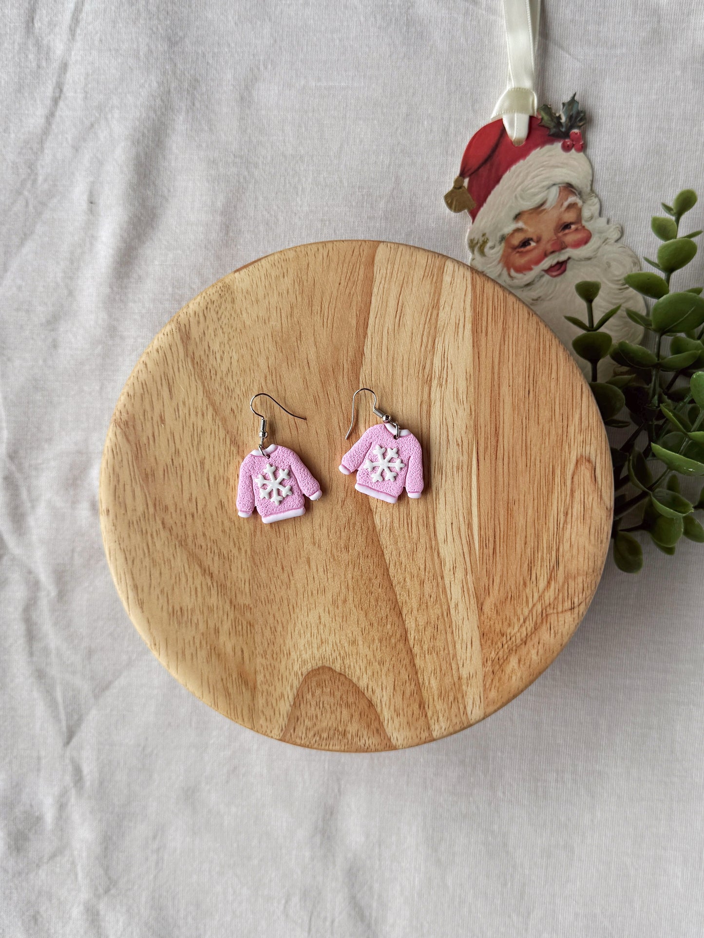 Sweater Weather Clay Earrings