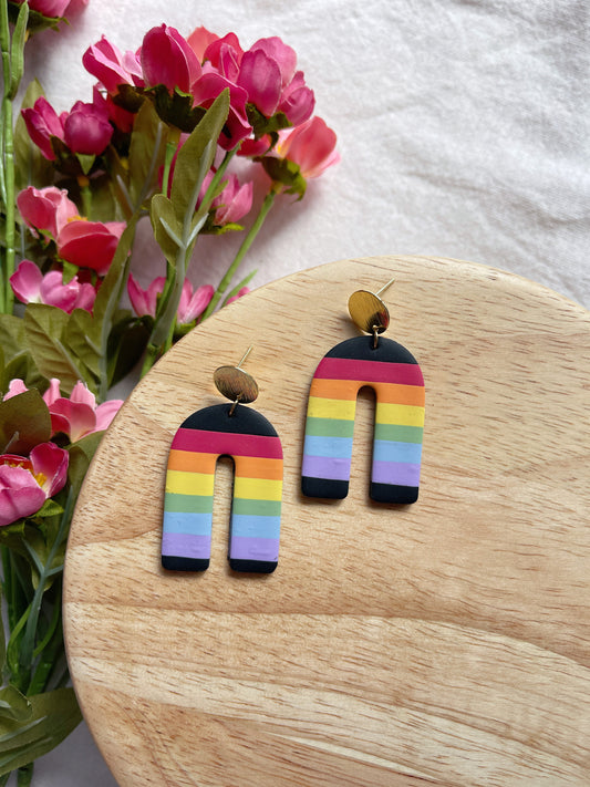 Pride Clay Earrings