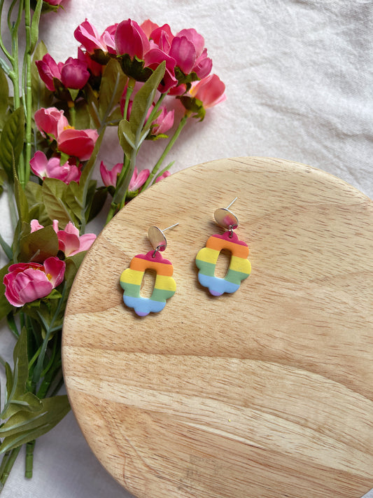 Pride Clay Earrings