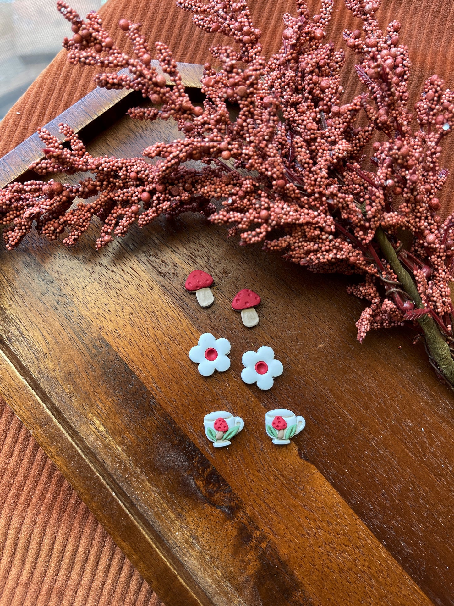 Tea Time Stud pack Earrings