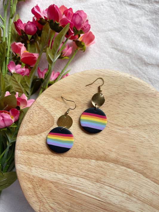 Pride Clay Earrings