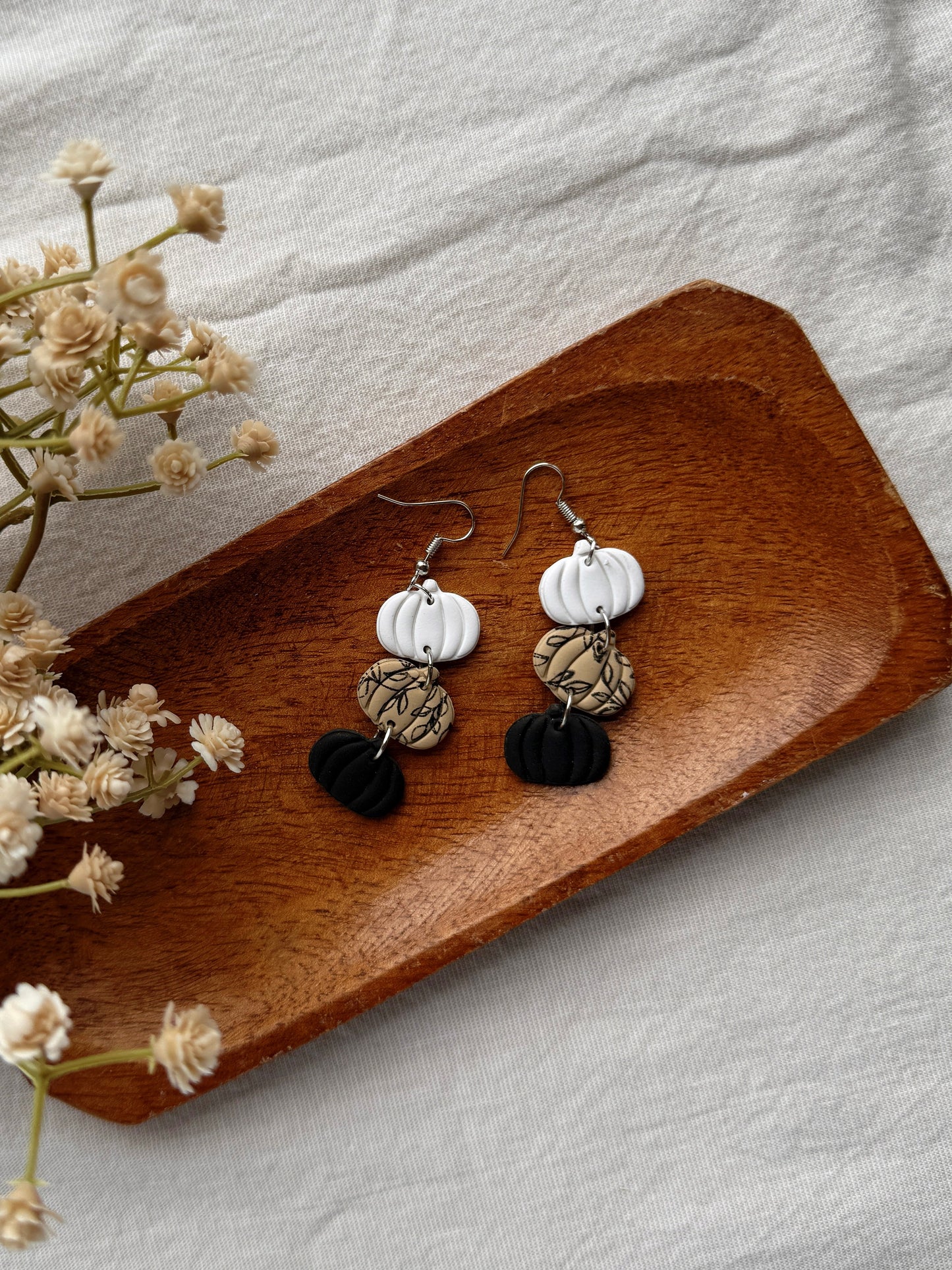 Trio Clay Earrings