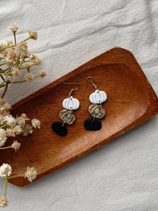 Trio Clay Earrings