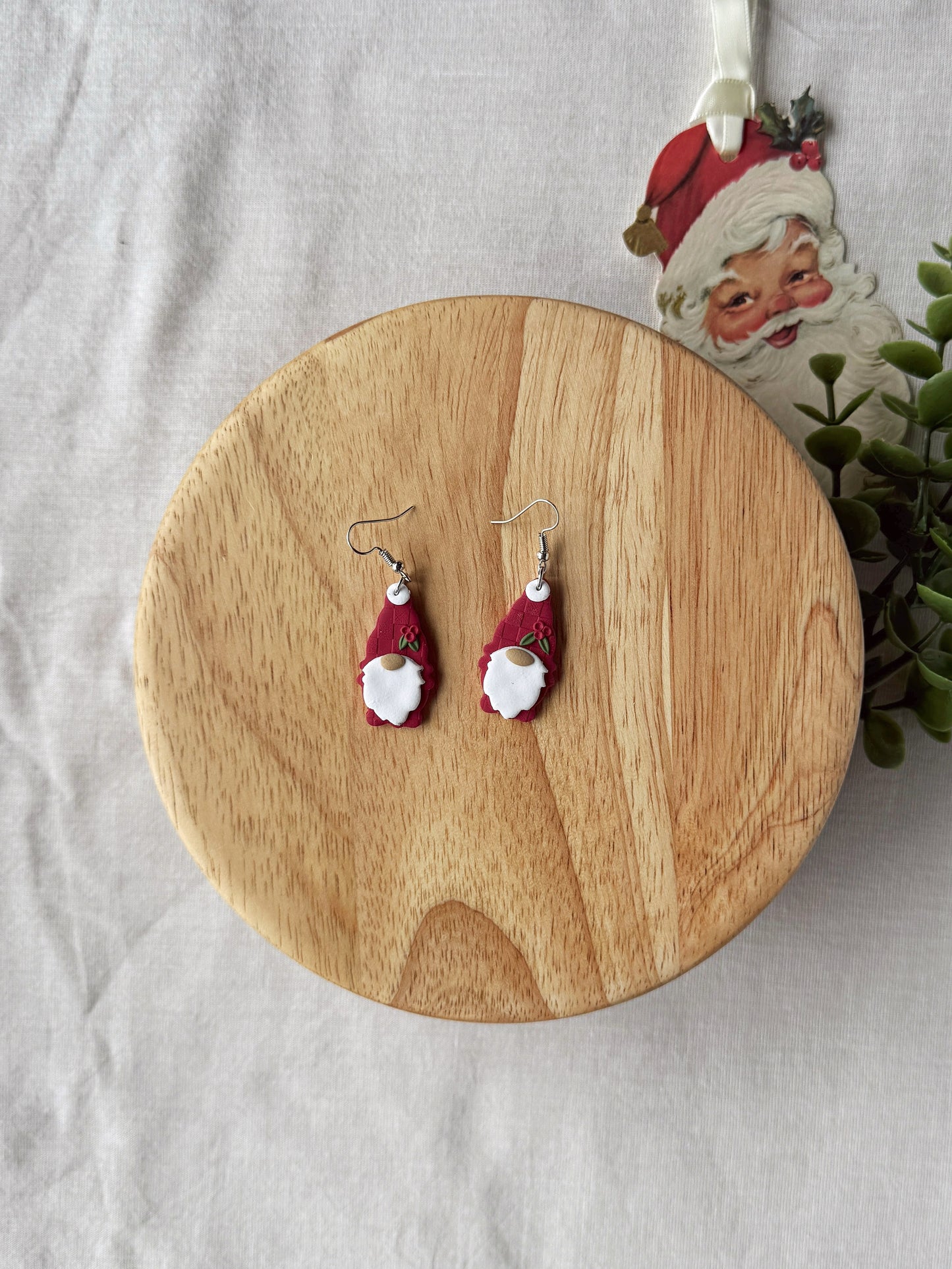 Gnome Clay Earrings
