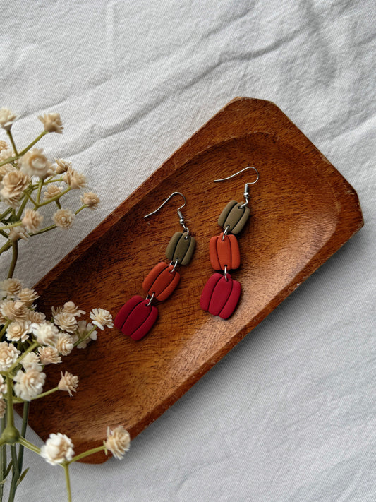 Trio Clay Earrings