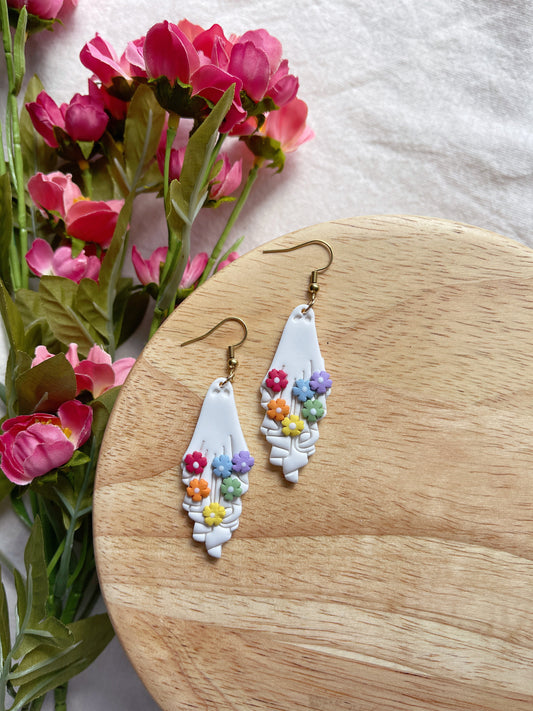Ghost Pride Clay Earrings