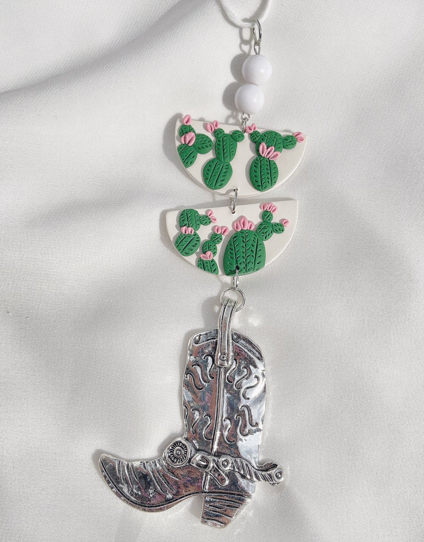 Cowboy Cactus Clay Diffuser