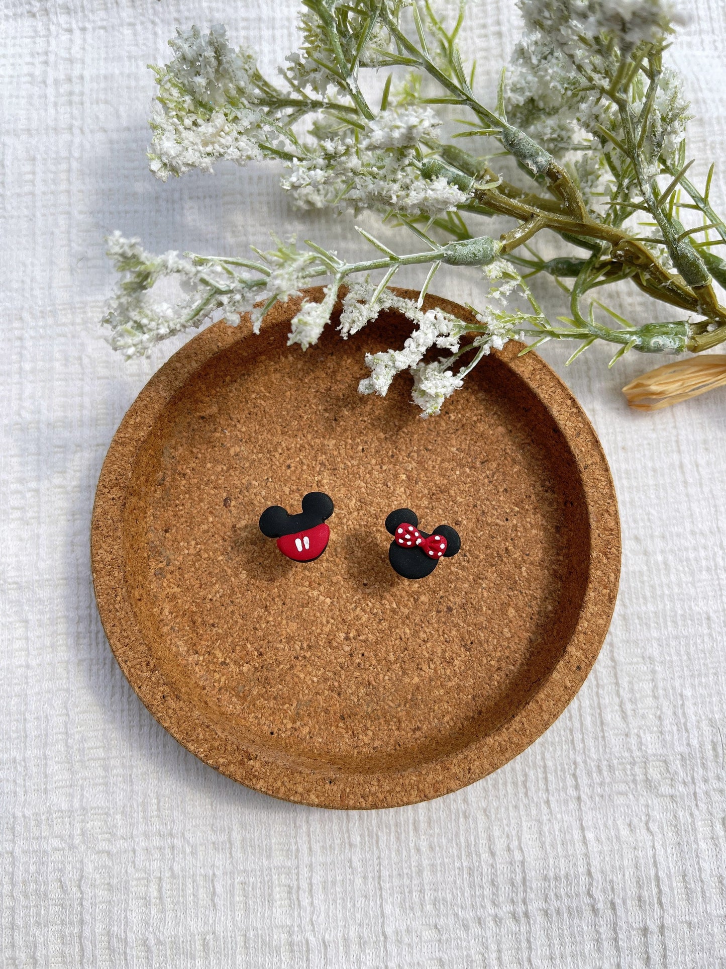 Minnie & Mickey Studs