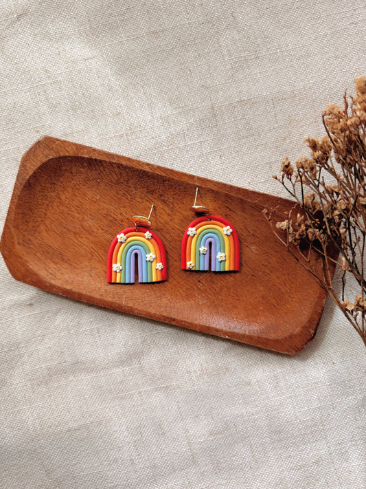PRIDE Clay Earrings