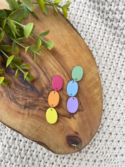 Pride Clay Earrings