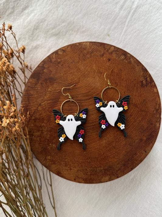 Butterfly Clay Earrings