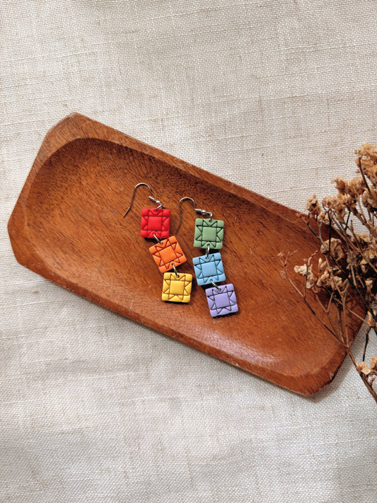 PRIDE Clay Earrings