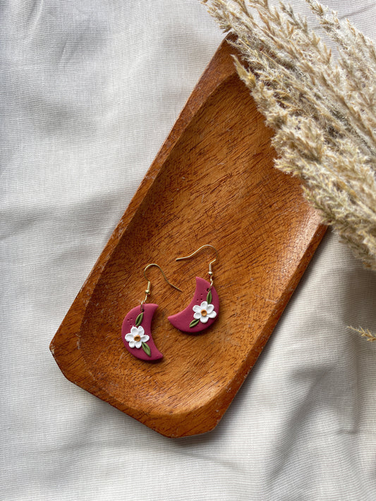 Jacki Moon Clay Earrings