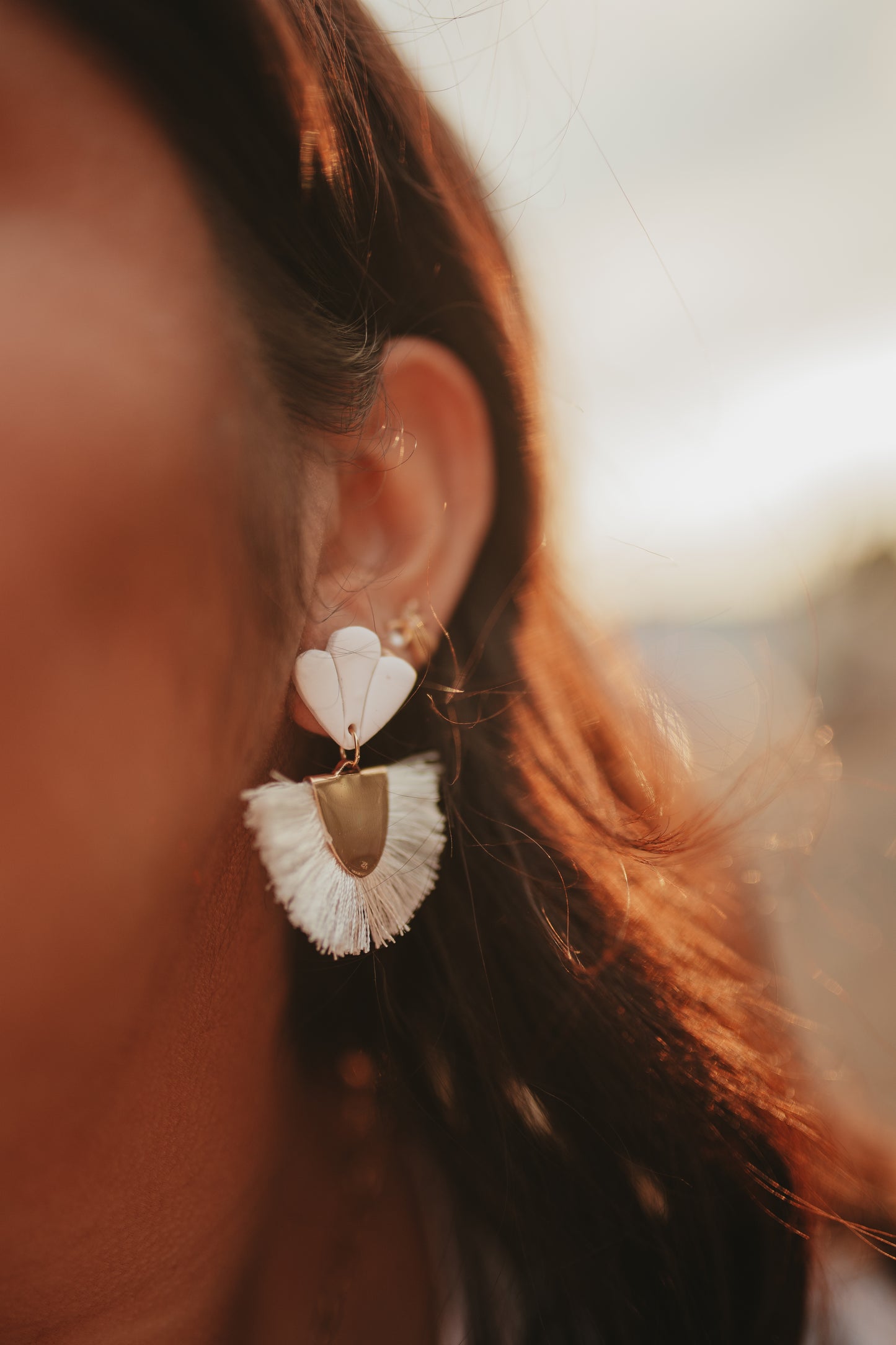 Fluff Clay Earrings