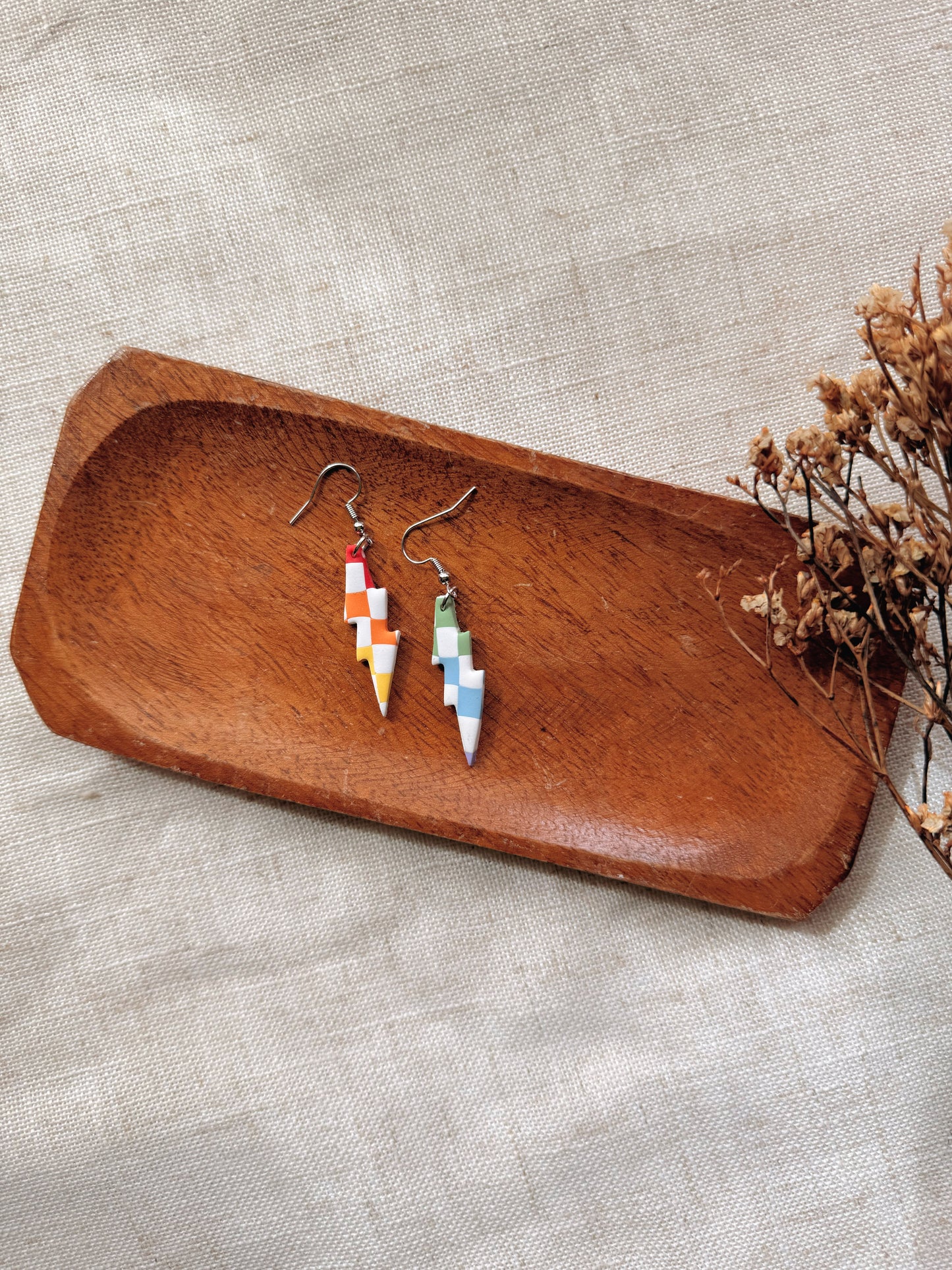 PRIDE Clay Earrings