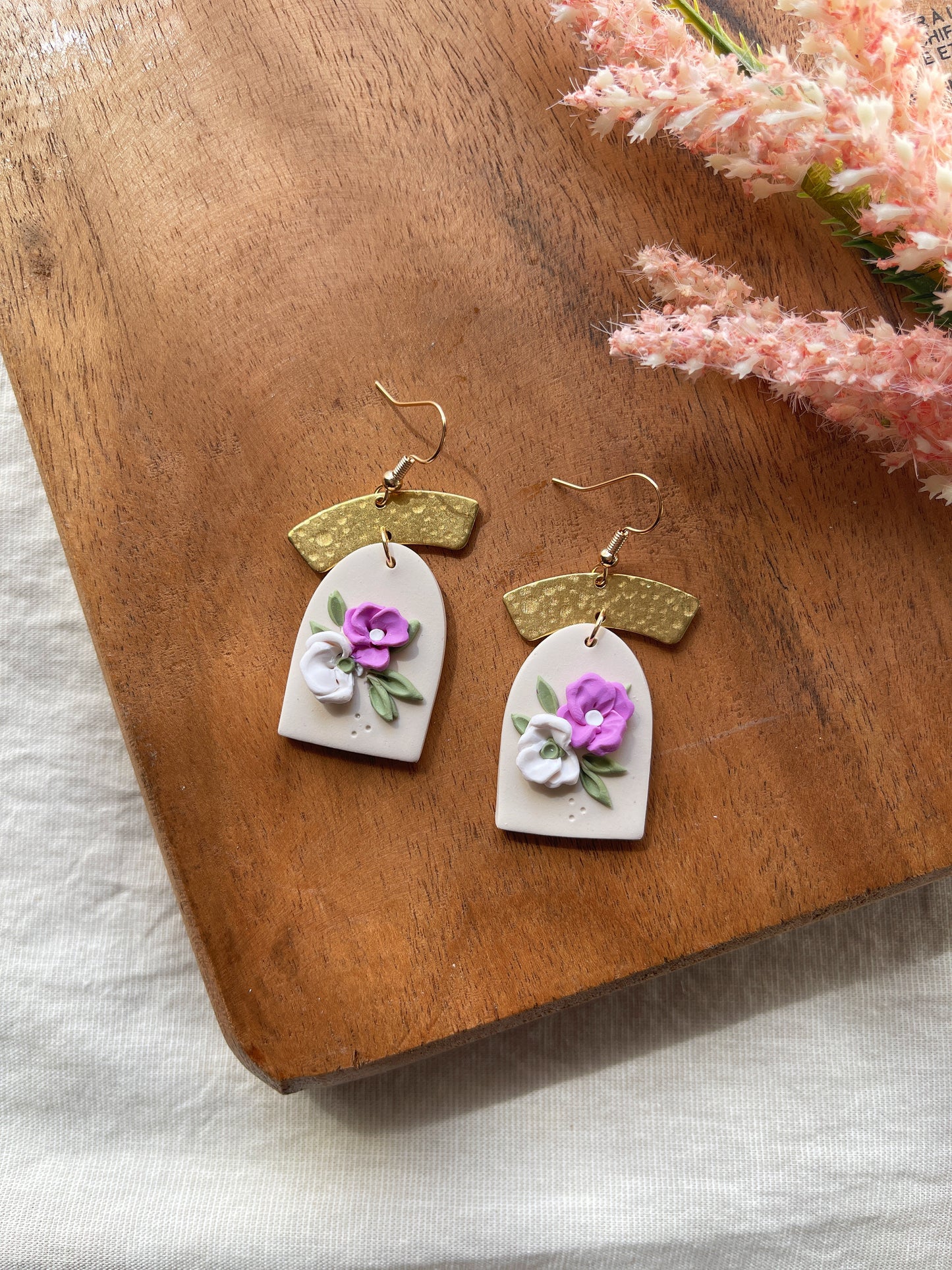 Hilda Clay Earrings