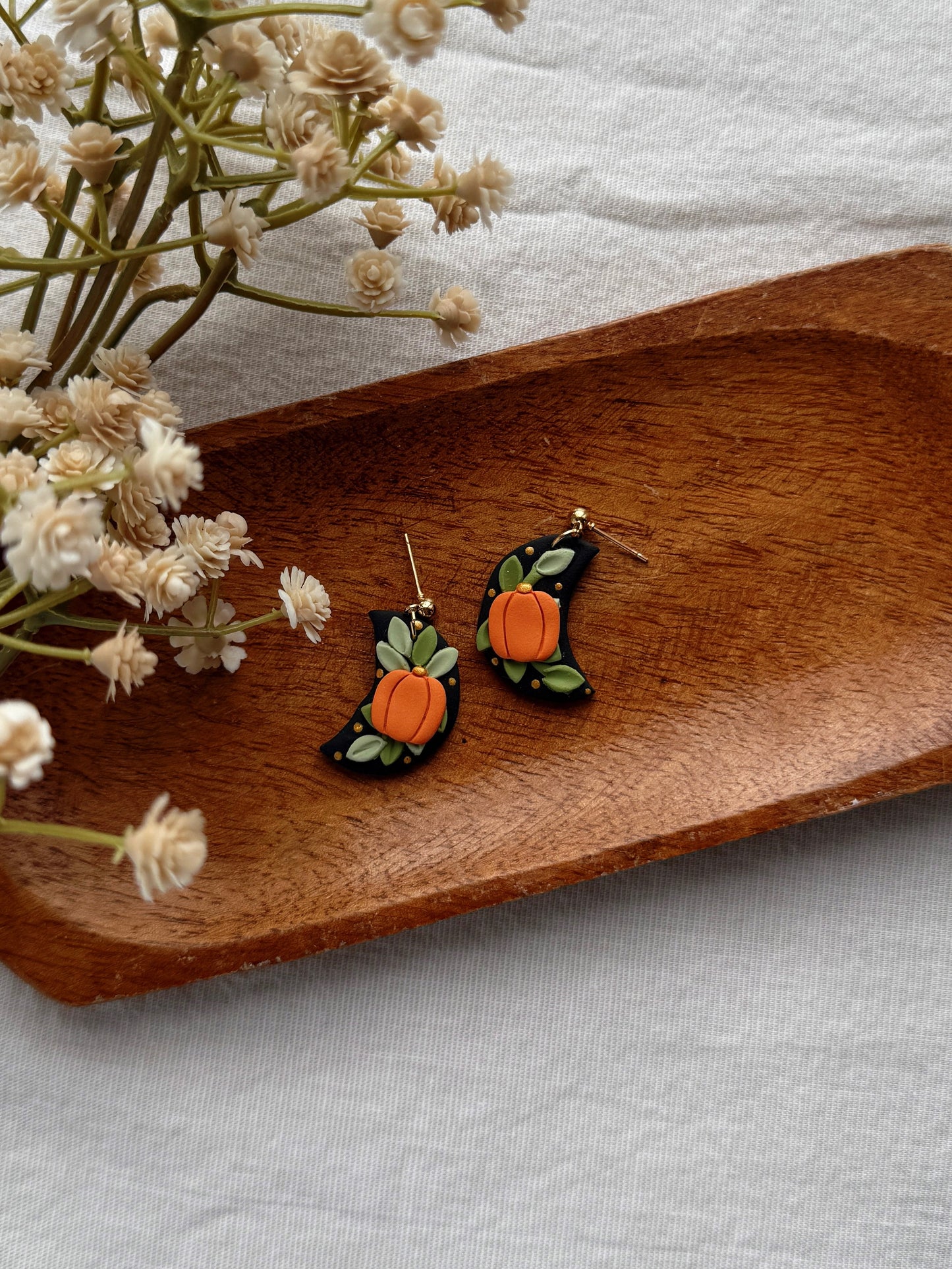 Jacki Moon Clay Earrings