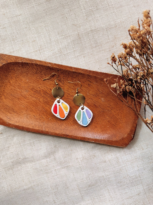 PRIDE Clay Earrings