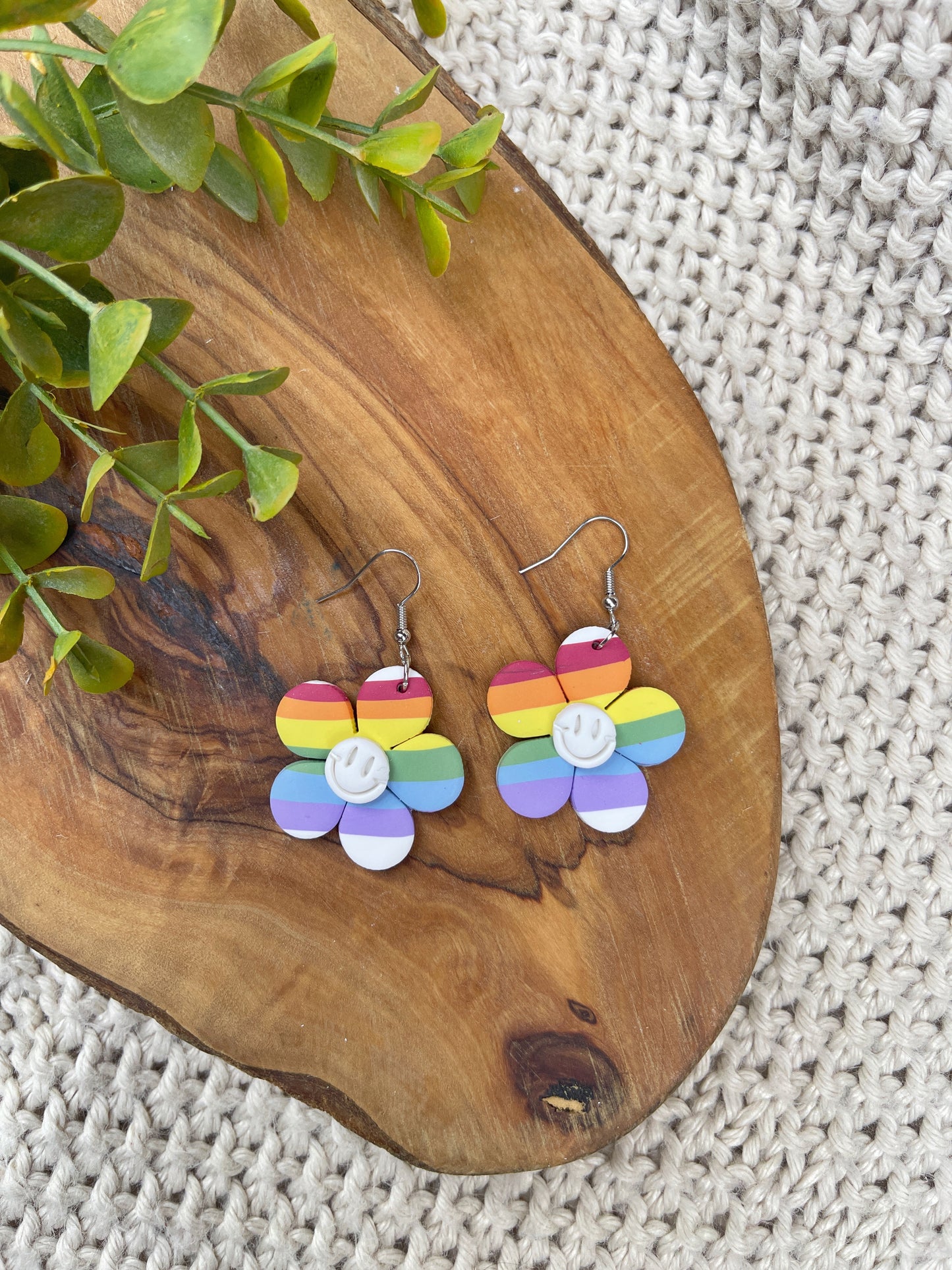 Olivia Pride Clay Earrings