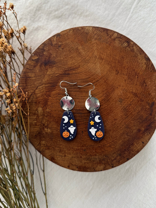 Halloween Candy Clay Earrings