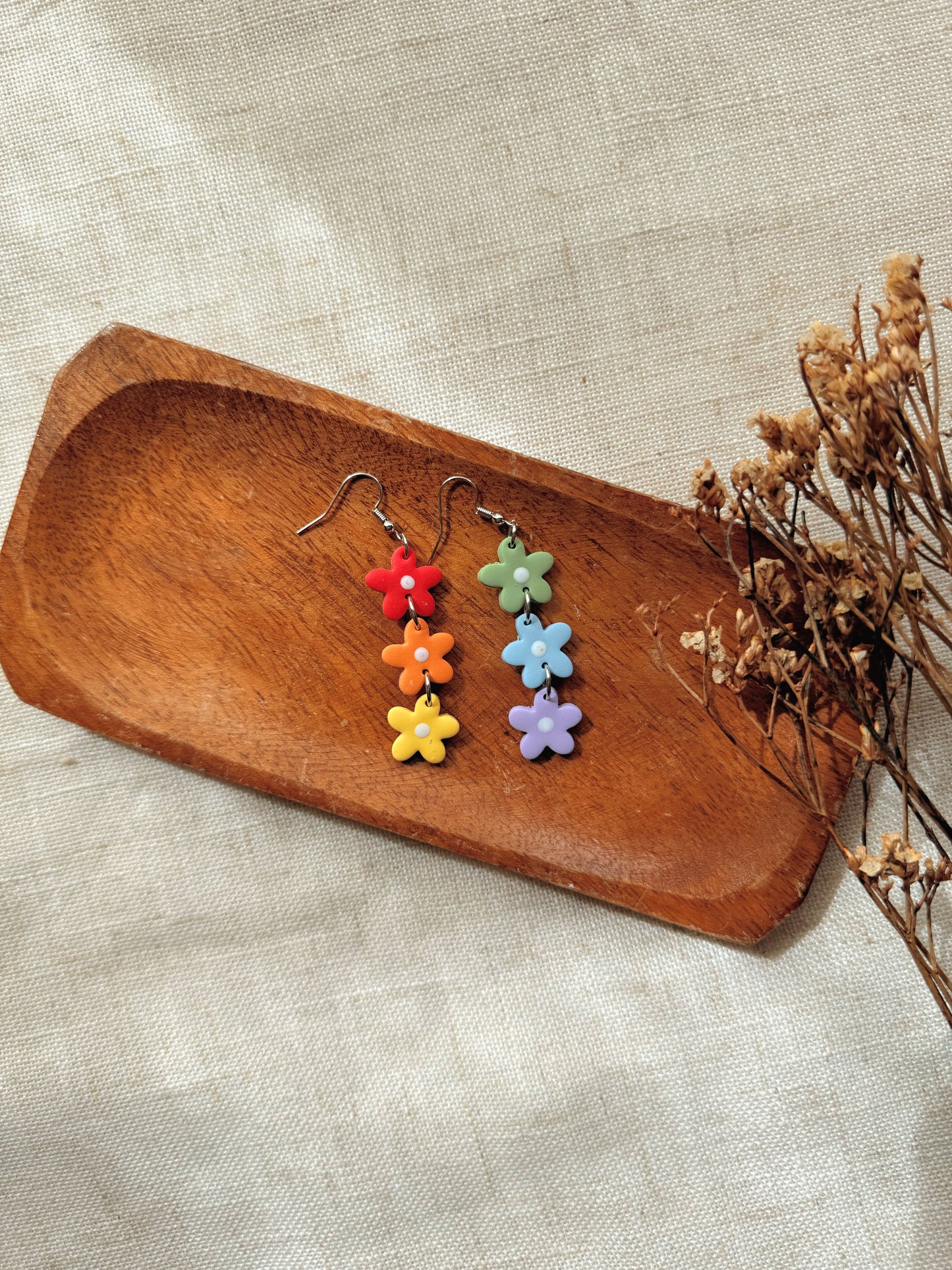 PRIDE Clay Earrings