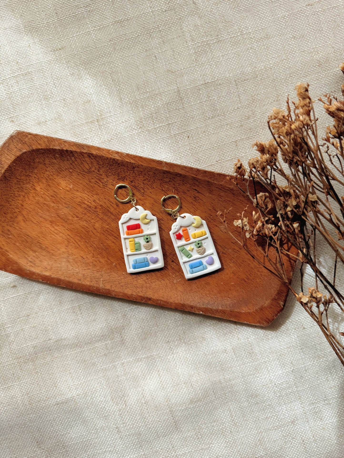 PRIDE Clay Earrings