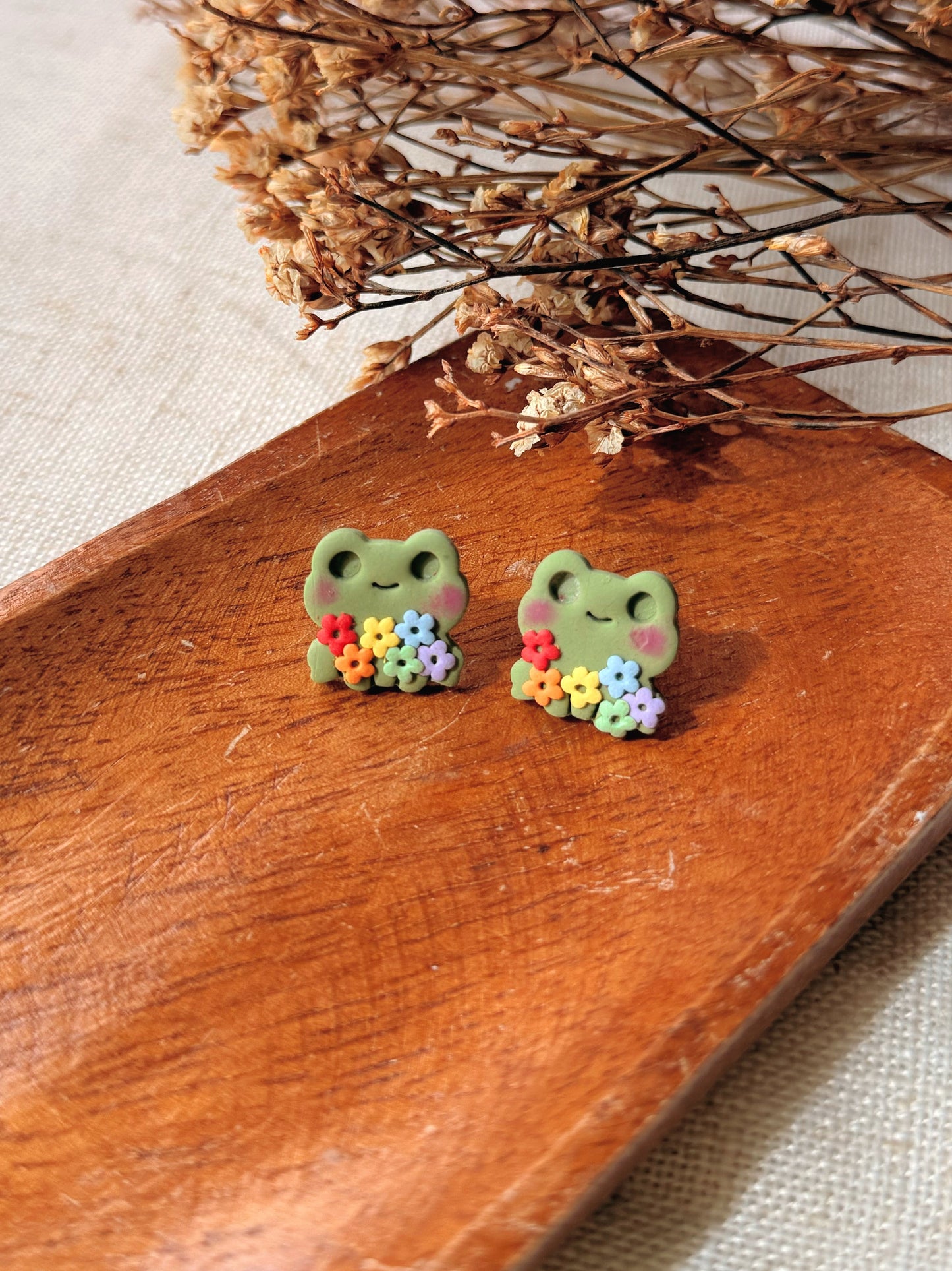 PRIDE Clay Earrings