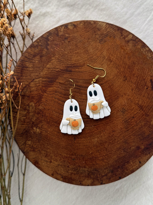 PSL Ghost Clay Earrings