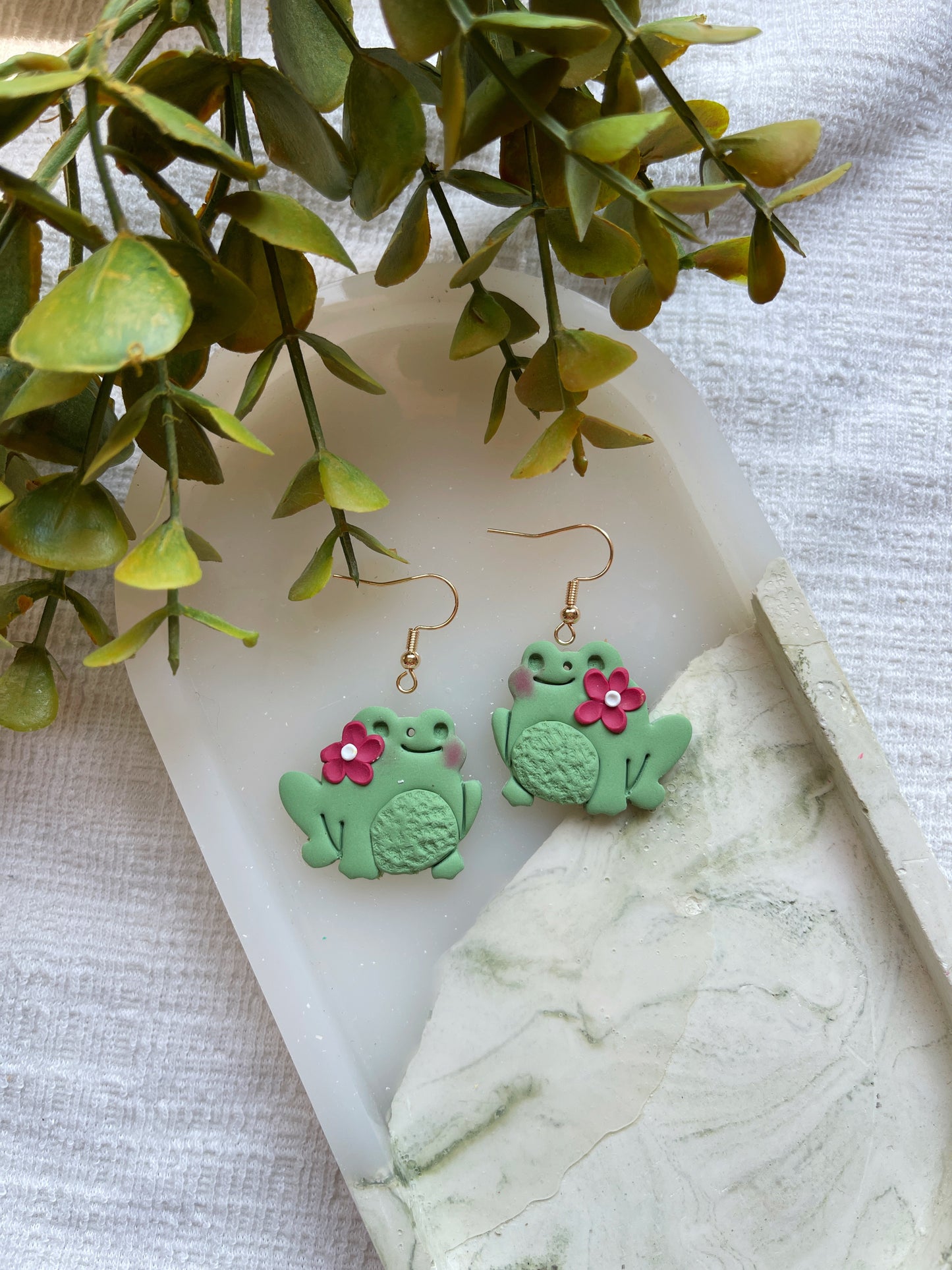 Lily Clay Earrings