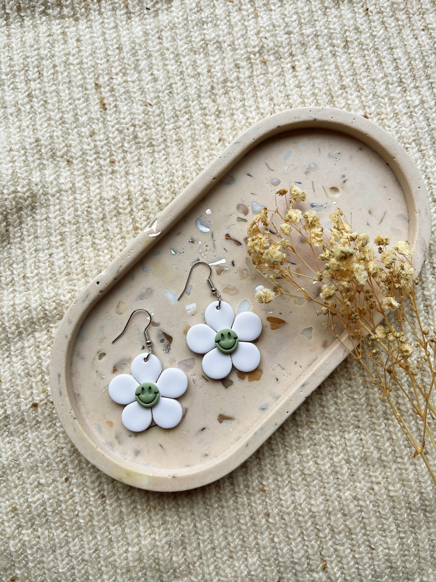 Copy of Copy of Copy of Copy of Green Clay Earrings