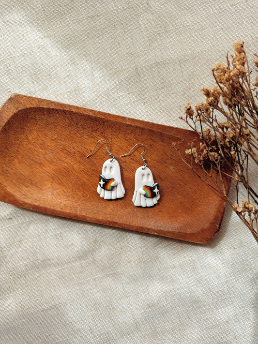 PRIDE Clay Earrings