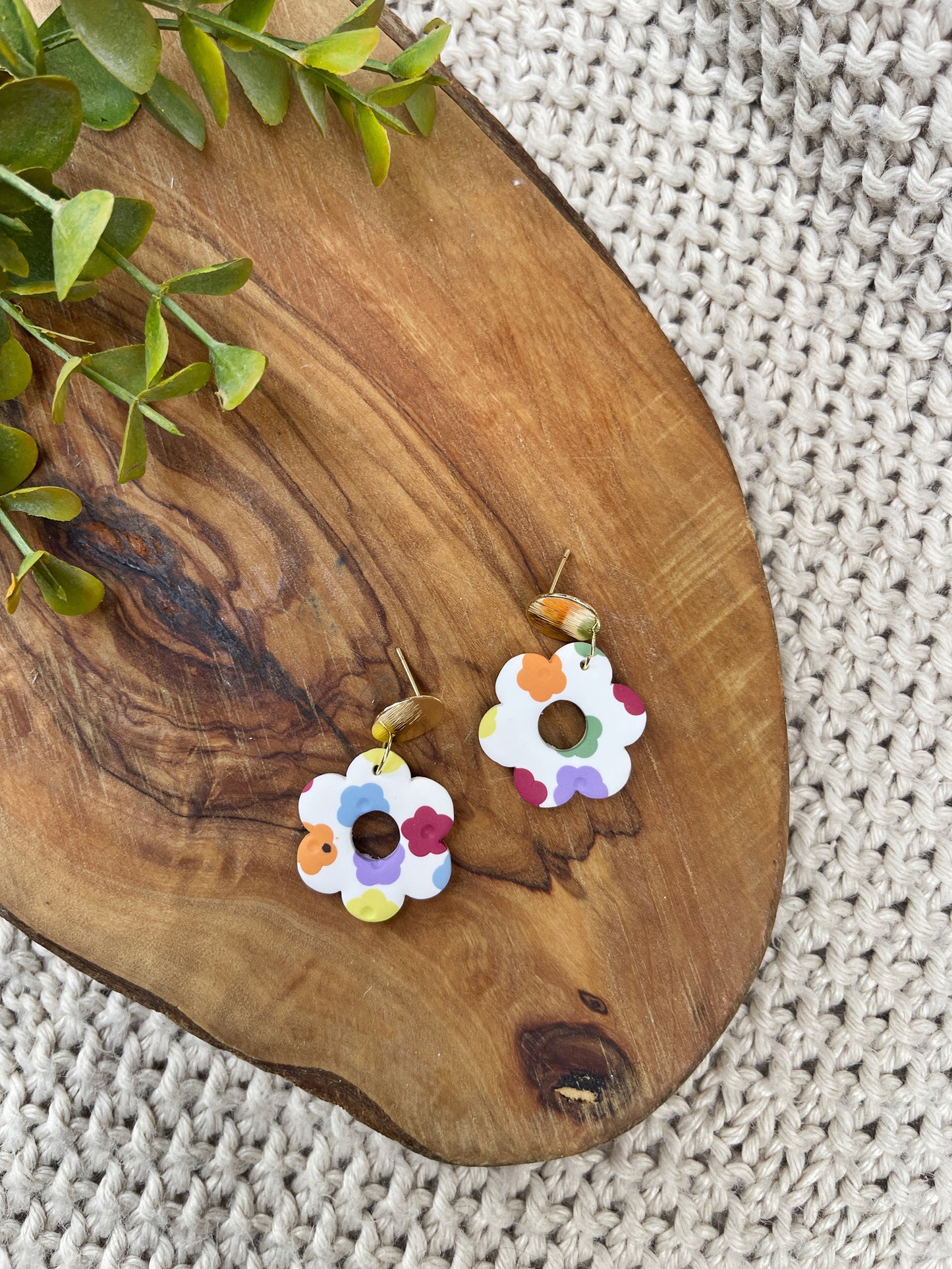 Pride Clay Earrings