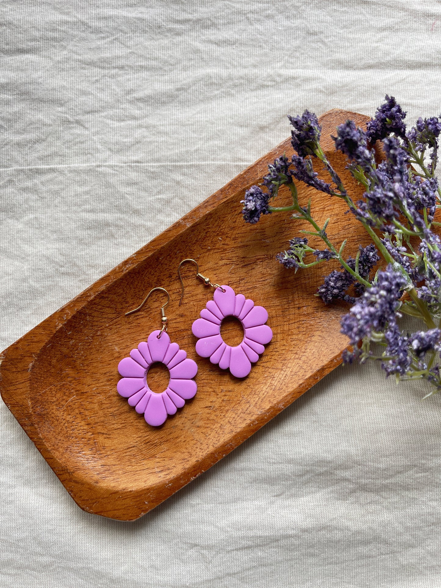 Ava Clay Earrings