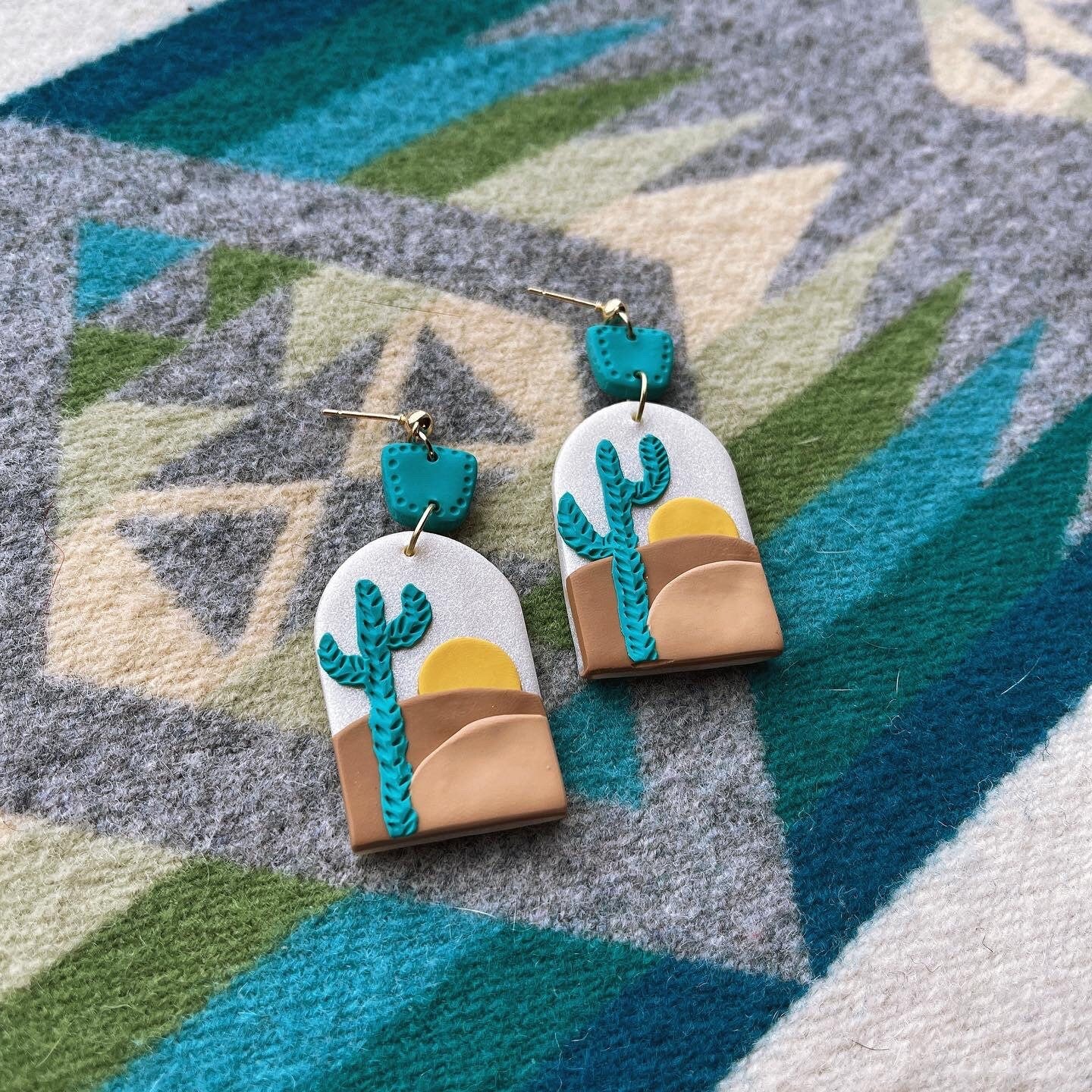 Desert Clay Earrings