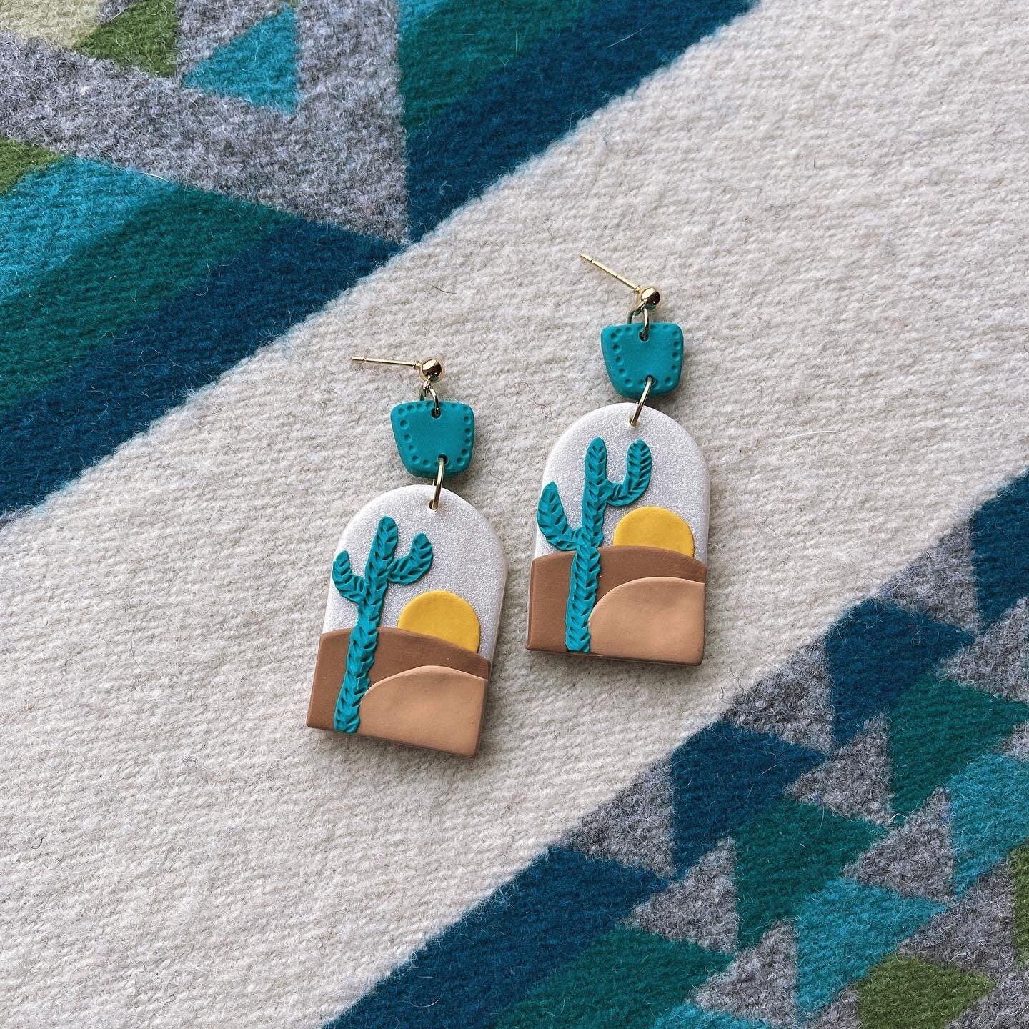 Desert Clay Earrings