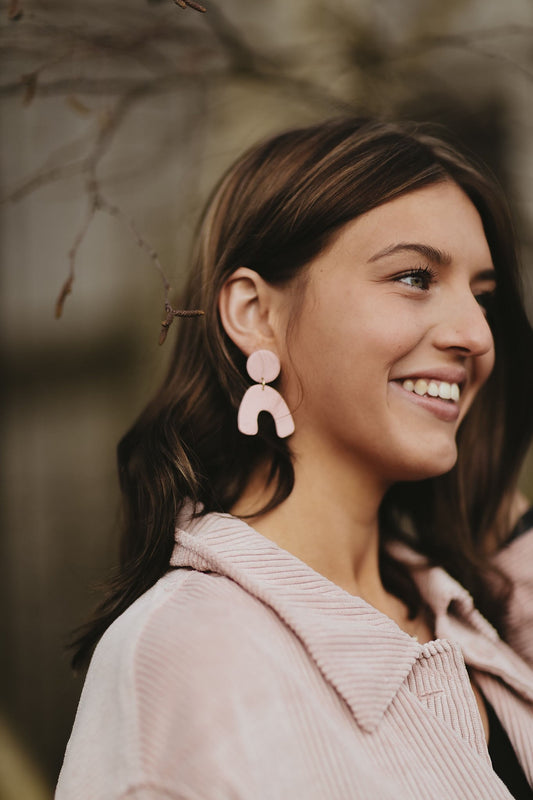 The Pink Lady Earring