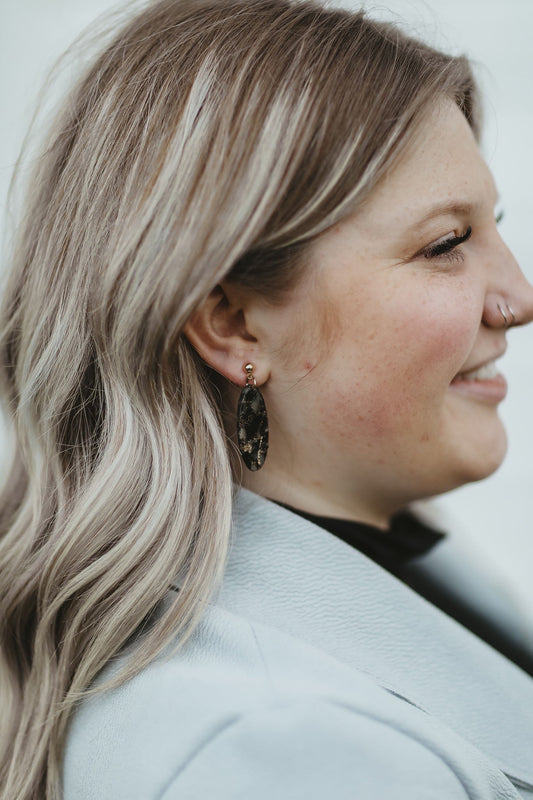 Moon & Sun Clay Earrings