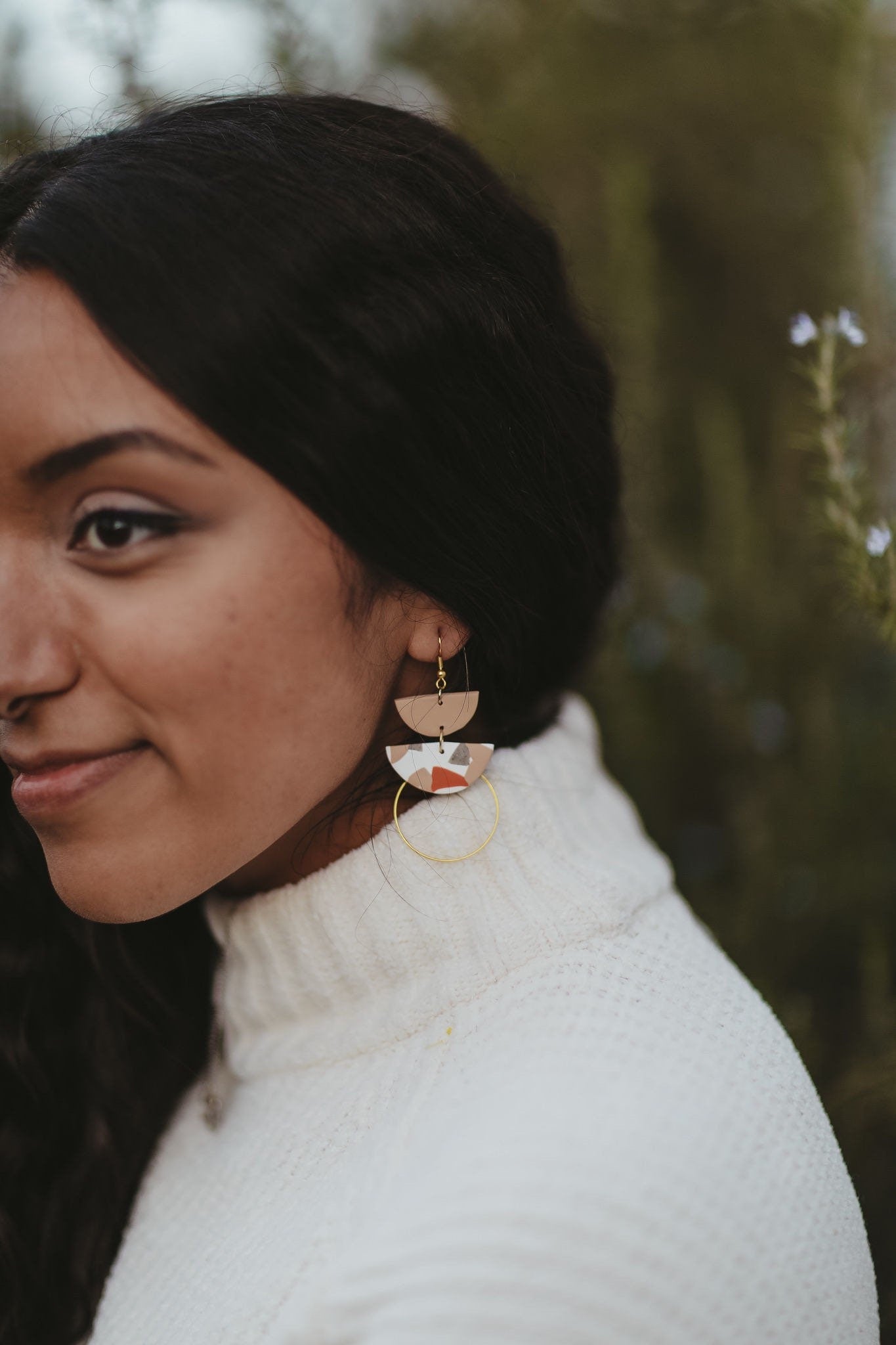 Terrazzo Clay Earring