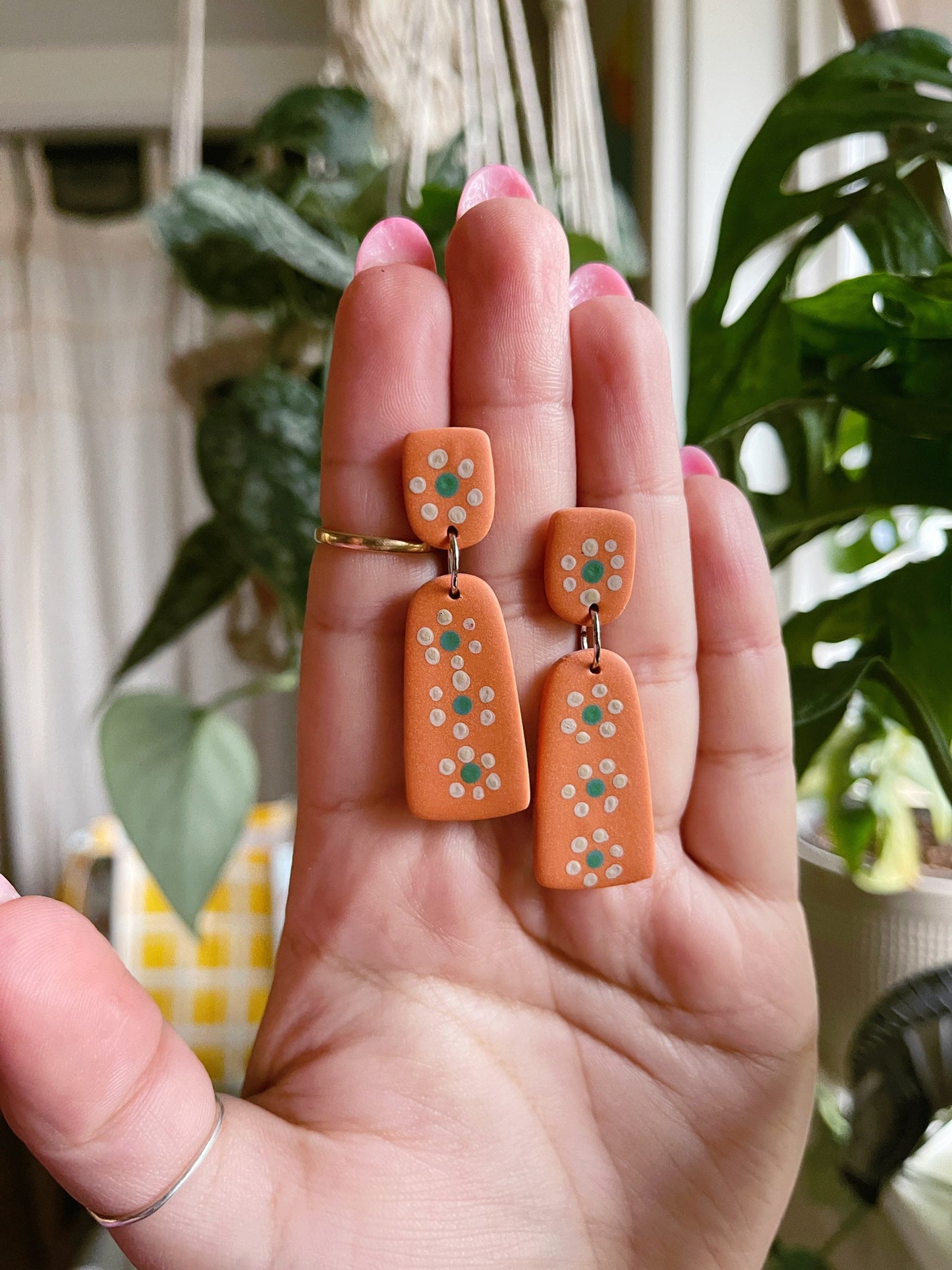 Los Muertos Clay Earrings